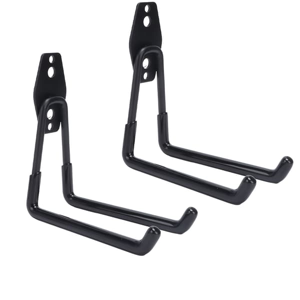 2 kpl Garagikoukkuja Monitoiminen Seinäkiinnitys Garagivarastointiripustin 2 Koukulla Style B 13cm / 5.1in