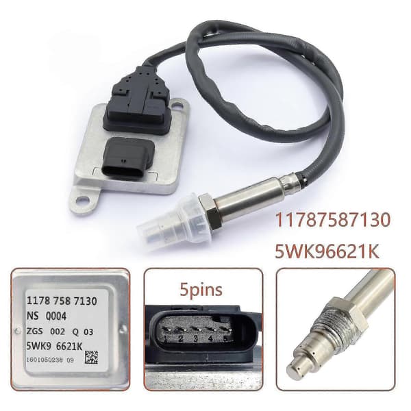Nox-iltføler Nox-sensor 11787587130 Til E81 E82 E87 E88 E90 E91 E92 Lci N43 758713005, 5wk96621