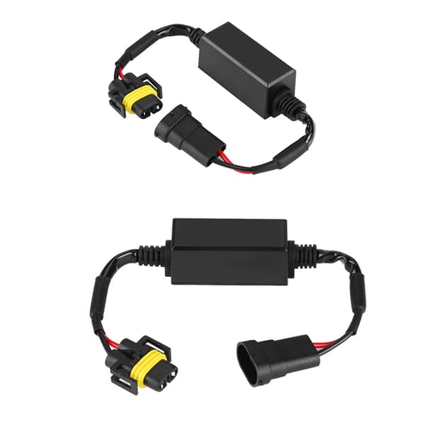 Decoder för H8/H9/H11 C12 LED Strålkastare Dimljus Anti-Flimmer Felavbrytare
