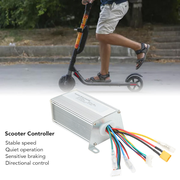Elektrisk Scooter Controller Aluminium Scooter Børsteløs Motor Controller 36V 16A