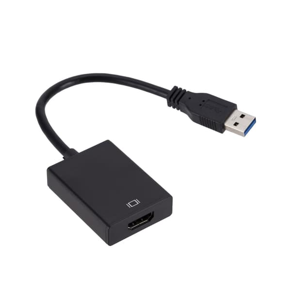 USB 3.0 til HDMI-adapter, USB til HDMI-adapter, HDMI USB-konverter til bærbar computer, USB 3.0 HDMI-kabel til flere skærme til stationær pc-tv