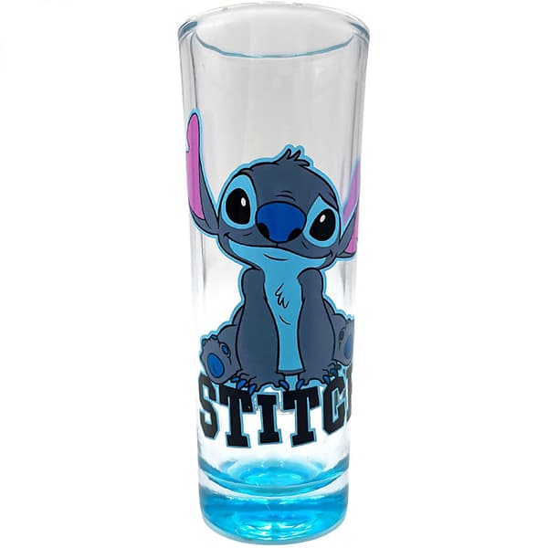 Disney Stitch Glass Half Full Collection Shottilasi