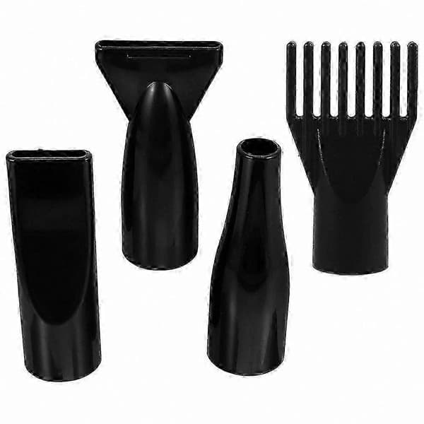 4-delt fønnæbsæt til hunde- og katteføntørrer, reservedele Black 12.00X6.10X4.00CM