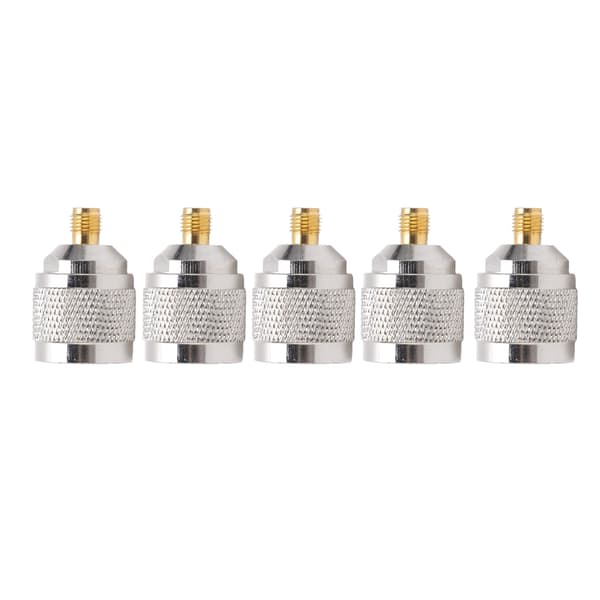 5st RF Koaxialkabel Adapter N Hane till SMA Koax Linjekontakt Tillbehörsset