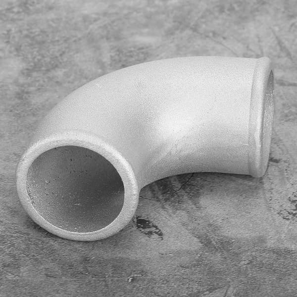 Aluminiumslegering 90 Grader 2 tommer 51 mm Tæt Bøjning Slange Intercooler Samler Albue Rør