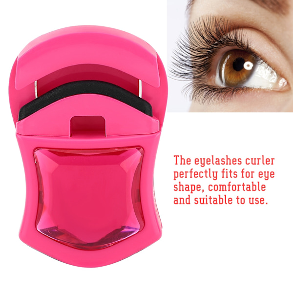 Mini Øjenvippebukker Øjenvippebukker Vipper Krøller Makeup Øjenvipper Værktøj (Rose Rød)