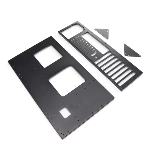 Chassilåda för moderkort med bred värmeavledningsdesign Öppet chassi för miningmaskin inom 305x245mm