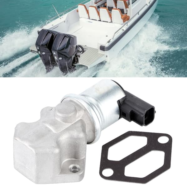 Tomgangsreguleringsventil IAC Aluminiumlegering 862998 til Mercruiser V6- og V8-motorer