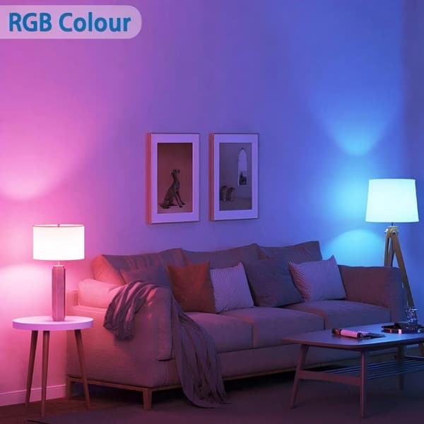 WB G45 E14 6.5W RGB+CCT Smart Pære, 555lm, WiFi Kontrol