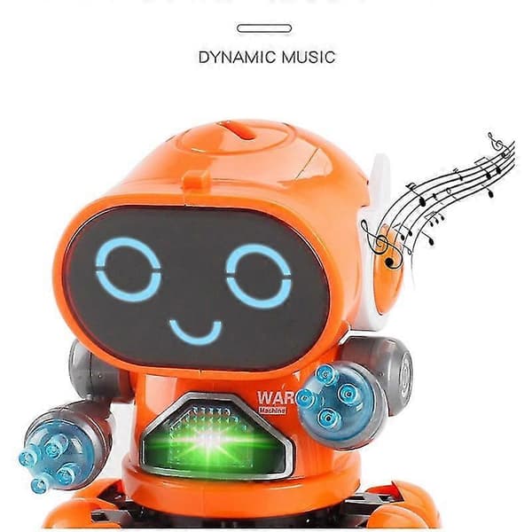 robot intelligente legetøj mini dansende lys pædagogisk gående syngende