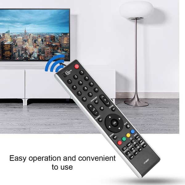 CT-90287A Multifunktionell TV Ersättningsfjärrkontroll för Toshiba Kontroller