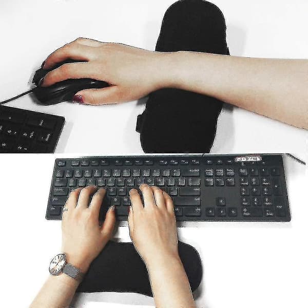 1 par armlænspude til stol, armlænspude til albue, aflastning til kontorstol, armlæn til gamingstol