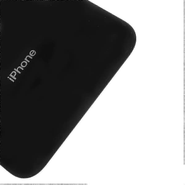 Laadukas lasinen takakansi iPhone X:lle (kymmenen), ZXL Black
