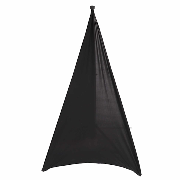 Högtalarstativskydd Polyester Justerbart Stativ Stretchöverdrag med Spänne Scenaccessoarer