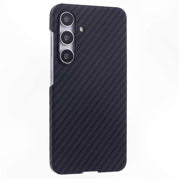 Magnetiskt kolfiberstruktur hårt skal för Galaxy S25 ultratunt PC-skyddsfodral