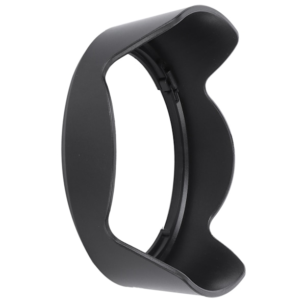EW‑73C Sort Kamera Mount Objektivhætte i Plastik til EF‑S 10‑18mm f/4.5‑5.6 Kameraobjektiv