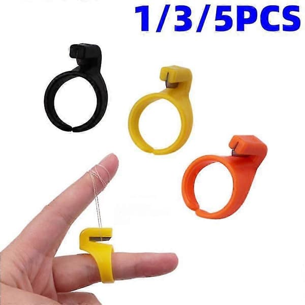 1/3/5 kpl ompelulanganleikkuri sormiveitsi leikkaustyökalu katkaisuveitsi sormusleikkuri katkaisu 5PCS