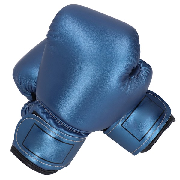 2 st Barn Boxhandskar Träning Fighting Sparring Stansning Kickboxning Handskar Blå