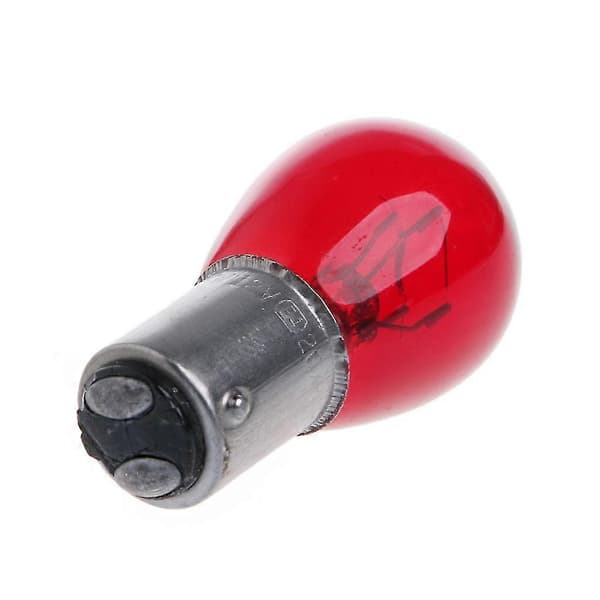 Enkel installation Motorcykelbromslampa för DC 12v 5w röd stoppindikator