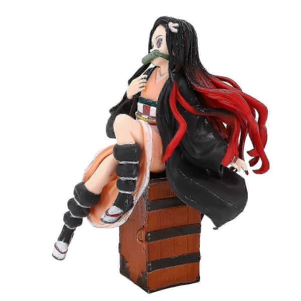 Tegneseriefigurstatuer PVC Actionfigur Model Siddende Model Dukke Dekoration Gaver