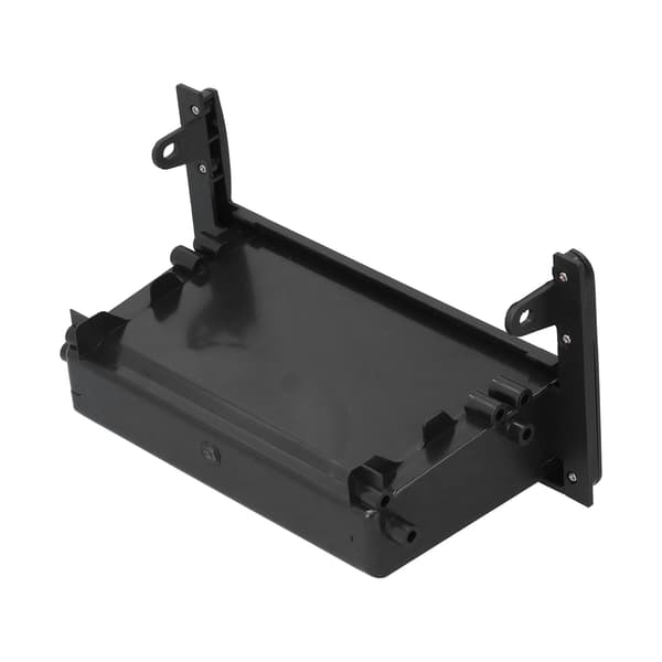 Enkel DIN Stereo Radio Panel Trim Kit Audio Fascia Panel Montering Bilram med Förvaringslåda