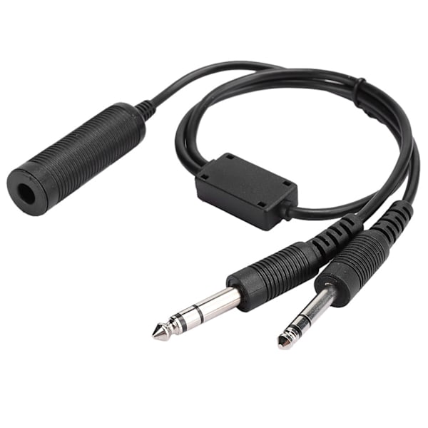 Helikopter till allmänflyg headset adapterkabel - David Clark AVCOMM, U 174