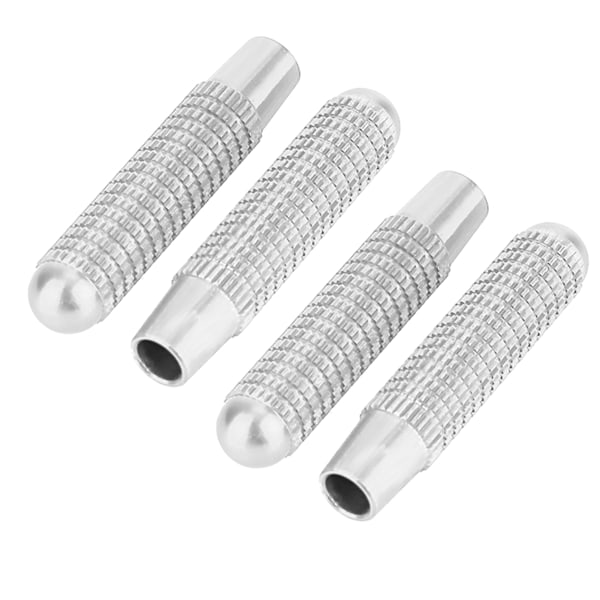 4st Bildörrlåsstift Knoppskydd Passar Mercedes Benz A B E CLA GLA GLK Klass (Silver)