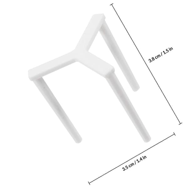 100 stk. pizzasparestativ pizzaemballage stativ stabel fikseringsstativ pizzaholder