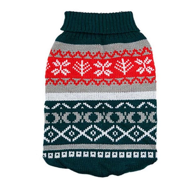 sød hundehvalp tøj sweater lille hvalpeskjorte bløde kæledyrfrakker juleelg
