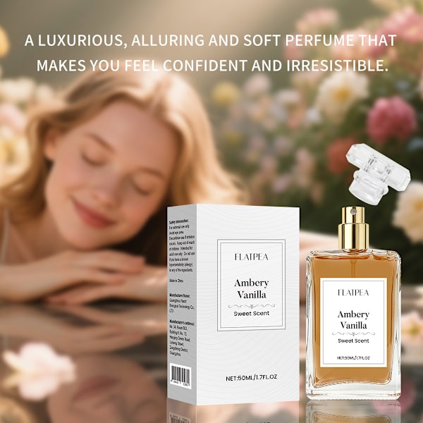 Dameparfume, Rav-Vanilje Parfume, Kvindeparfume