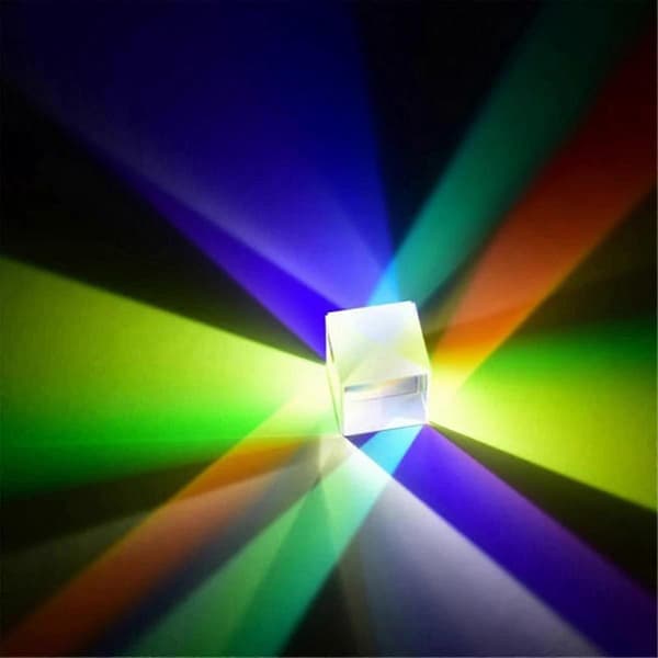 Prisme RGB Kombineringsdeler Dikroisk Prisme Dekoration Undervisningsværktøjer