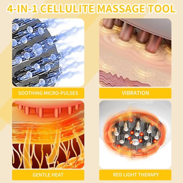 【03】Electric Lymphatic Massager - Deep Cellulite Massage & Body Massager with Display