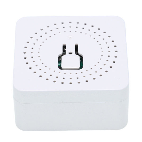 Mini ON/Off Controller Switch Smart WiFi Lysåbner Hvid APP Stemmestyring til Tuya 100‑240V 50/60Hz16A