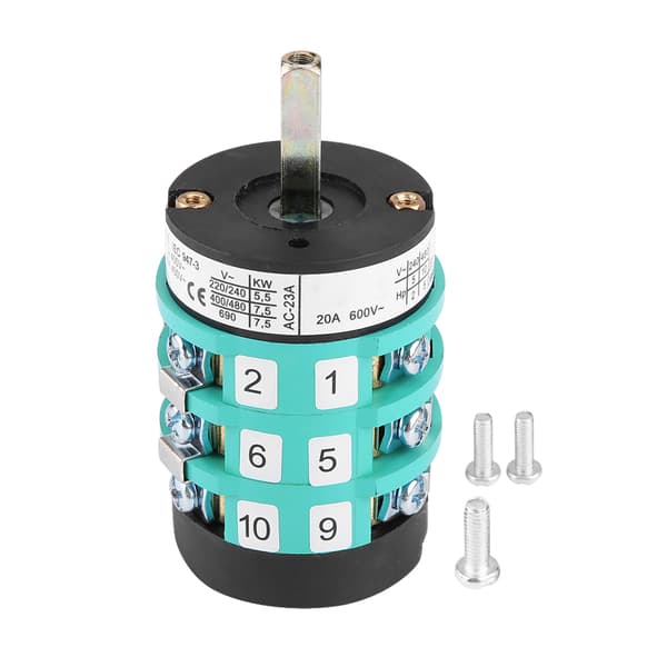 220V/380V Däckbytesmaskin Motor Framåt Back Strömbrytare Vridbords Pedal Strömbrytare 20A (A)