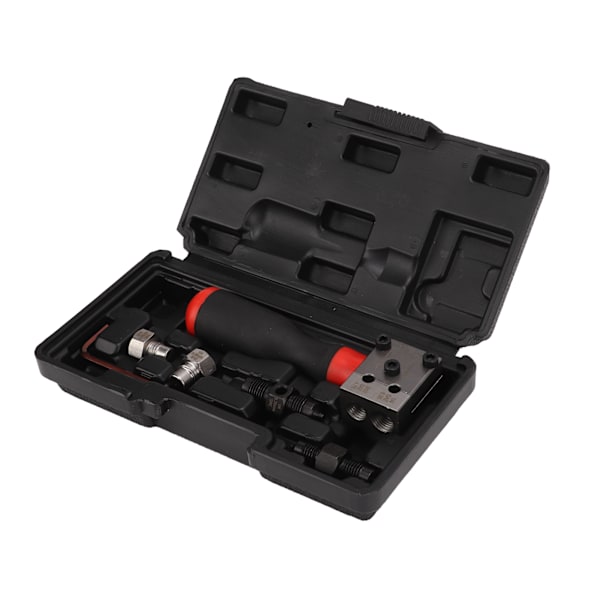 3/16in 1/4in Kobberrør Bremseledning Enkelt Dobbelt Flare Værktøj Adapter Universal Auto Reparationsværktøj