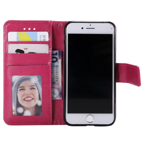 【03】iPhone 7/8/SE (2020/2022) - Mandala Pung Etui - Rosa Rosa pink