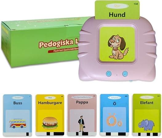 【03】24 engelske ordforrådsflashkort – bogstaver og tal – pædagogisk legetøj til børn – pink {FY}CJY