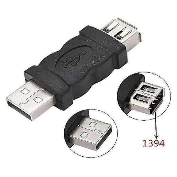 【03】FireWire 400 1394-sovitin USB 2.0 -yhteensopivuudella: AM–6P-naarasliitin