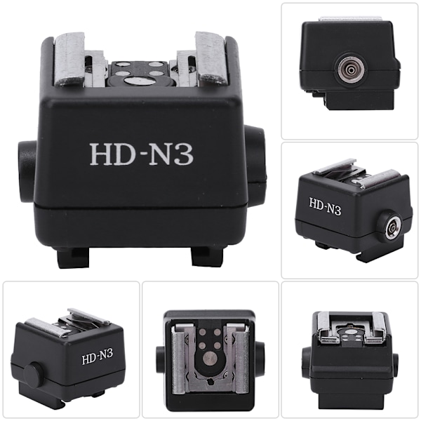 HD N3 PC Blixtljus Blixtskoadapter Tillbehör för Sony Videokamera