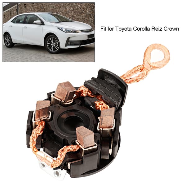 1 stk. kulbørsteholder til startmotor, passer til Toyota Corolla Reiz Crown