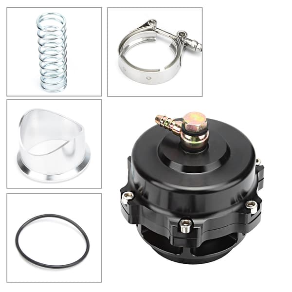 Universal 50MM Silver V-Band Turbo Tryckavlastningsventil