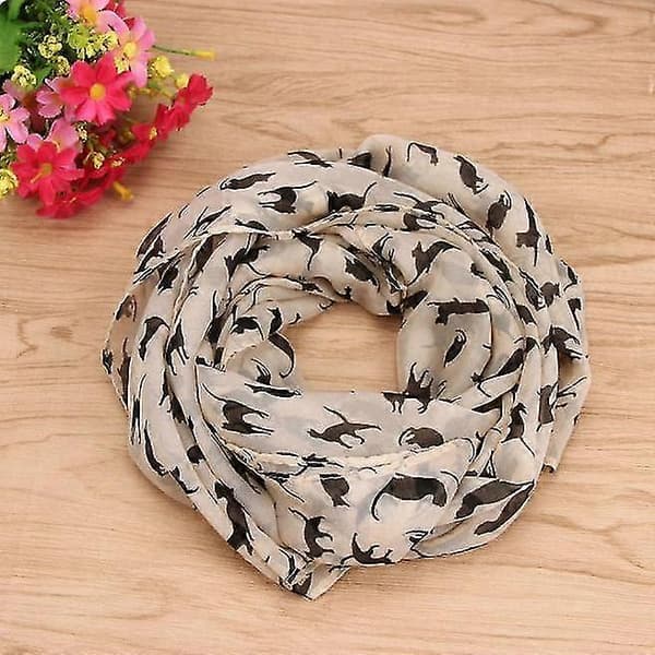 kvinder chiffon wrap dame sjal chiffon tørklæde tørklæder