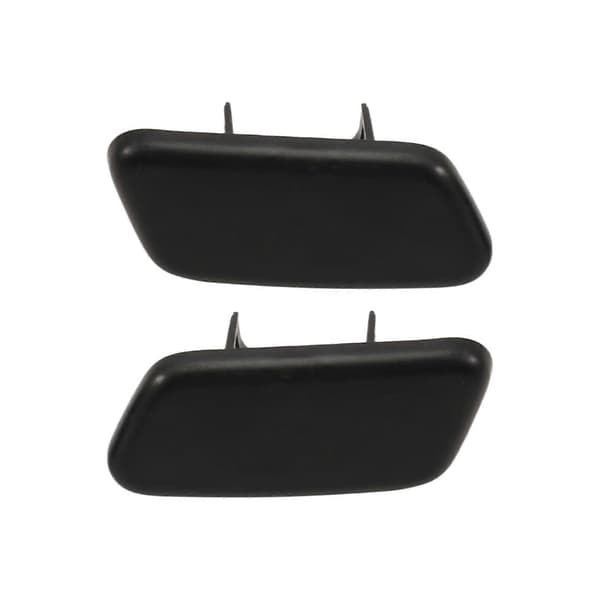 Dæksel til forlygtevaskerdyse foran uden lak 25953655 25953656 til Opel Antara 10-15 Black
