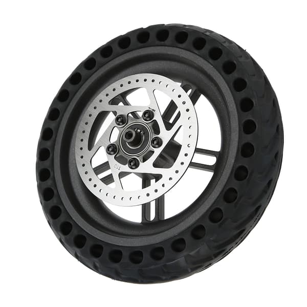 Scooter Baghjulsmontering 8.5in Massiv Dæk Hjulnav 110mm Bremseskive til Xiaomi M365/1S/LITE Elektrisk Scooter