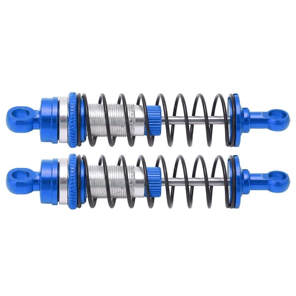 RC forreste og bageste støddæmpere, der reducerer vibrationer RC-dele i aluminiumslegering til Latrax Teton 1/18 Blå