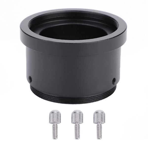 M42X0.75 till 1,25 tum Adapter Aluminiumlegering Kompressionsring för Teleskopspår