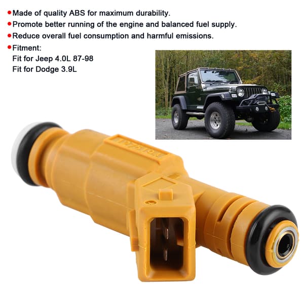 Bil Bränsleinspridare Munstycke 0280155746 Ersättning Passar Jeep 4.0L