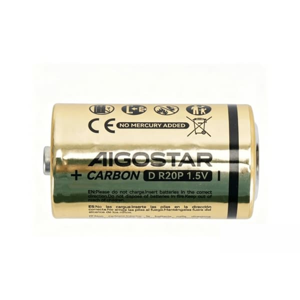 Kulbatteri R20P D 1.5V 2 stk