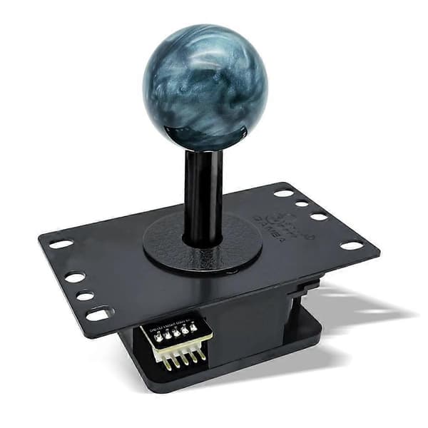 För Qanba Gravity Mechanical Arcade Joystick JOV8S Axlar Tyst Spak Joystick Arkadtillbehör Snabba DIY-delar Musta