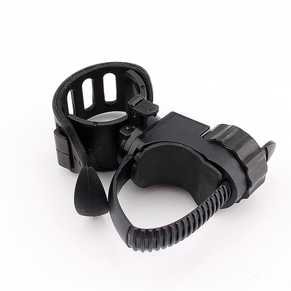 Cykel Cykling 360° Rotation Lommelygte Holder LED Lys Holder Klemme Klips